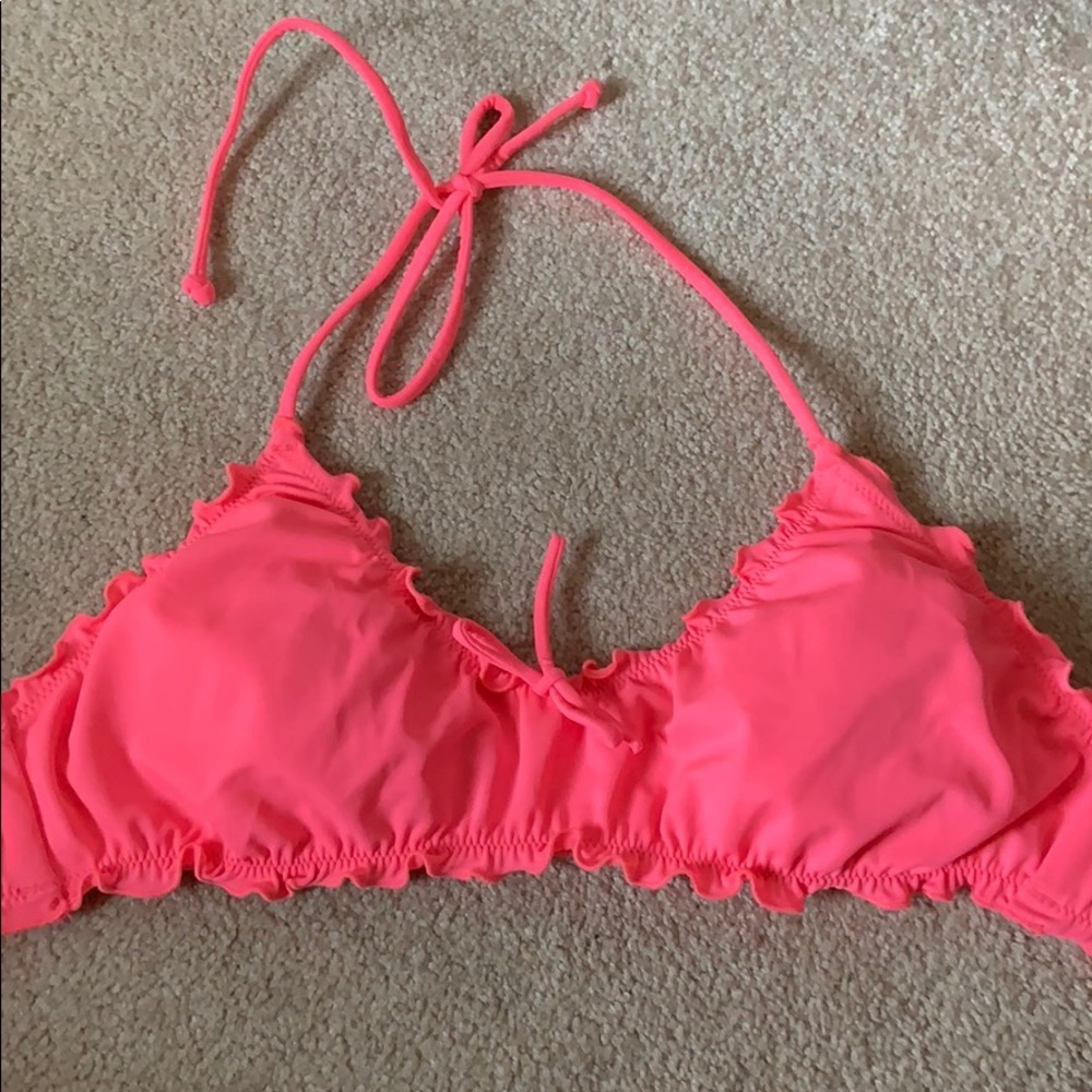 Victoria Secret Ruffle Bathing Suit Top